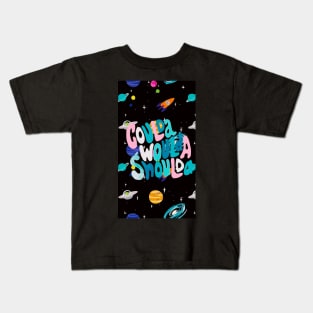 Coulda, Woulda, Shoulda Kids T-Shirt